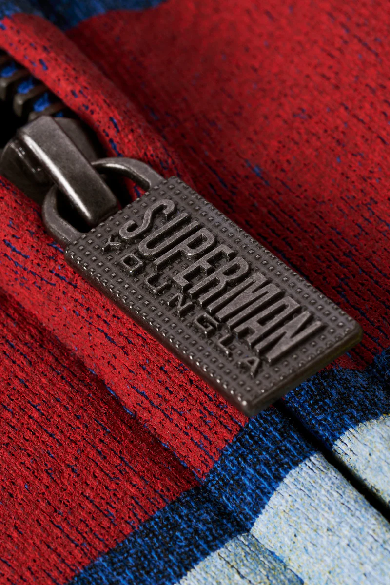 Zip-Up Superman Drip - Superman Drip Zip-Up imagen 4