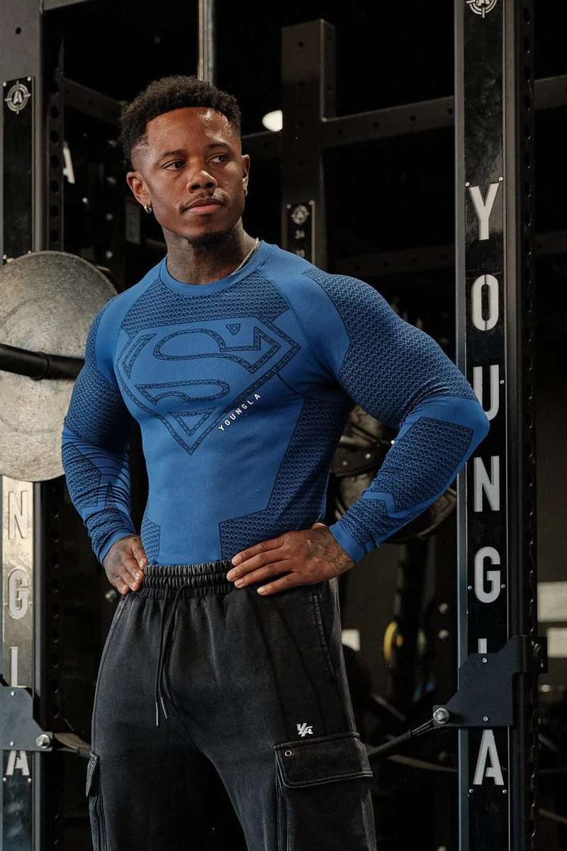 Compresión Superman manga larga - Superman Compression Longsleeve imagen 1